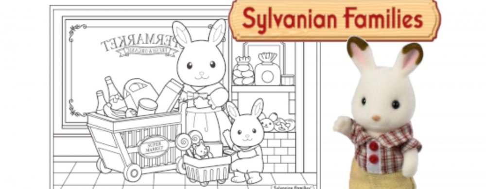 Kolorowanki Sylvanian Families dla Twoich dzieci